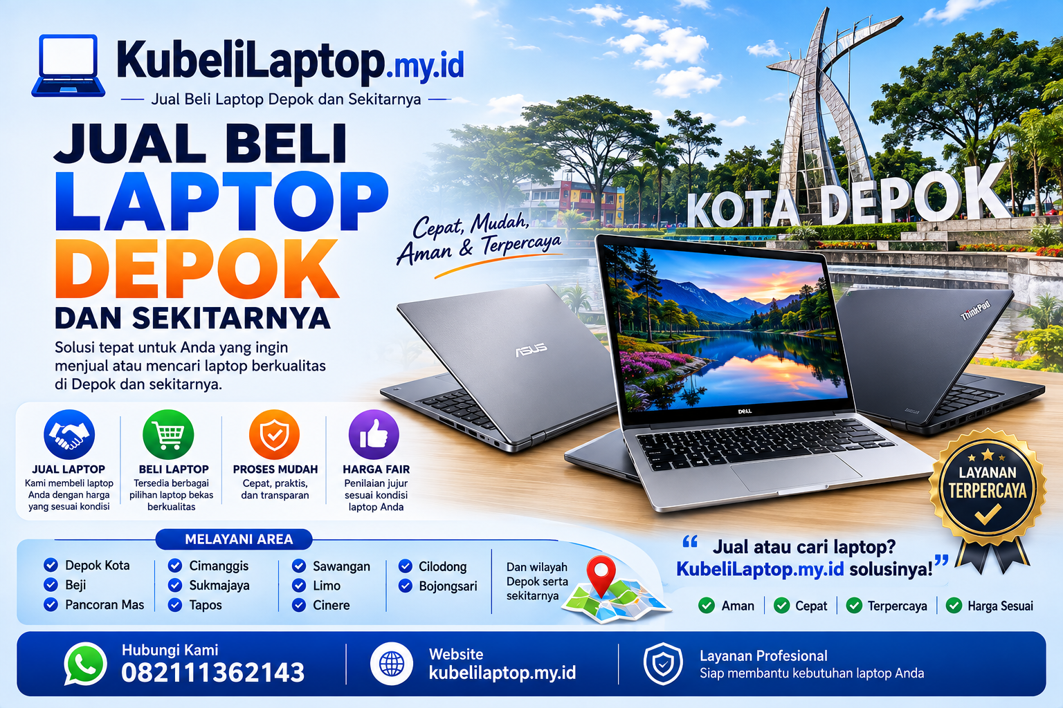 kubelilaptop jual beli laptop depok